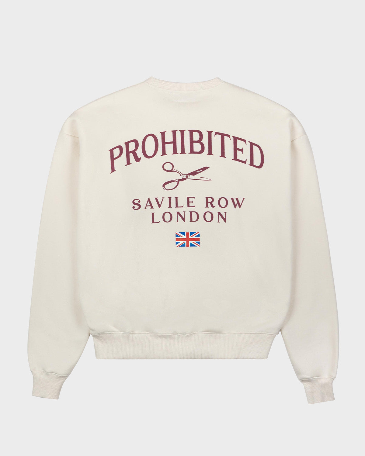 Savile Row Crew Neck Cream