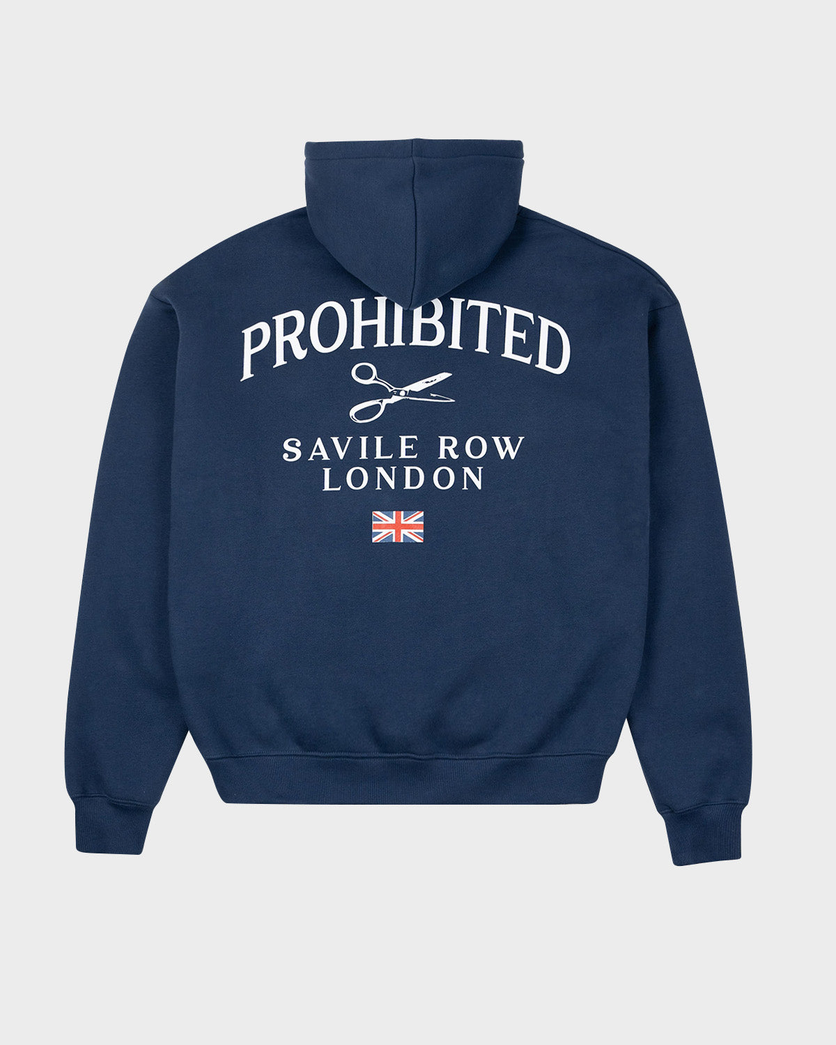 Savile Row Hoodie Navy