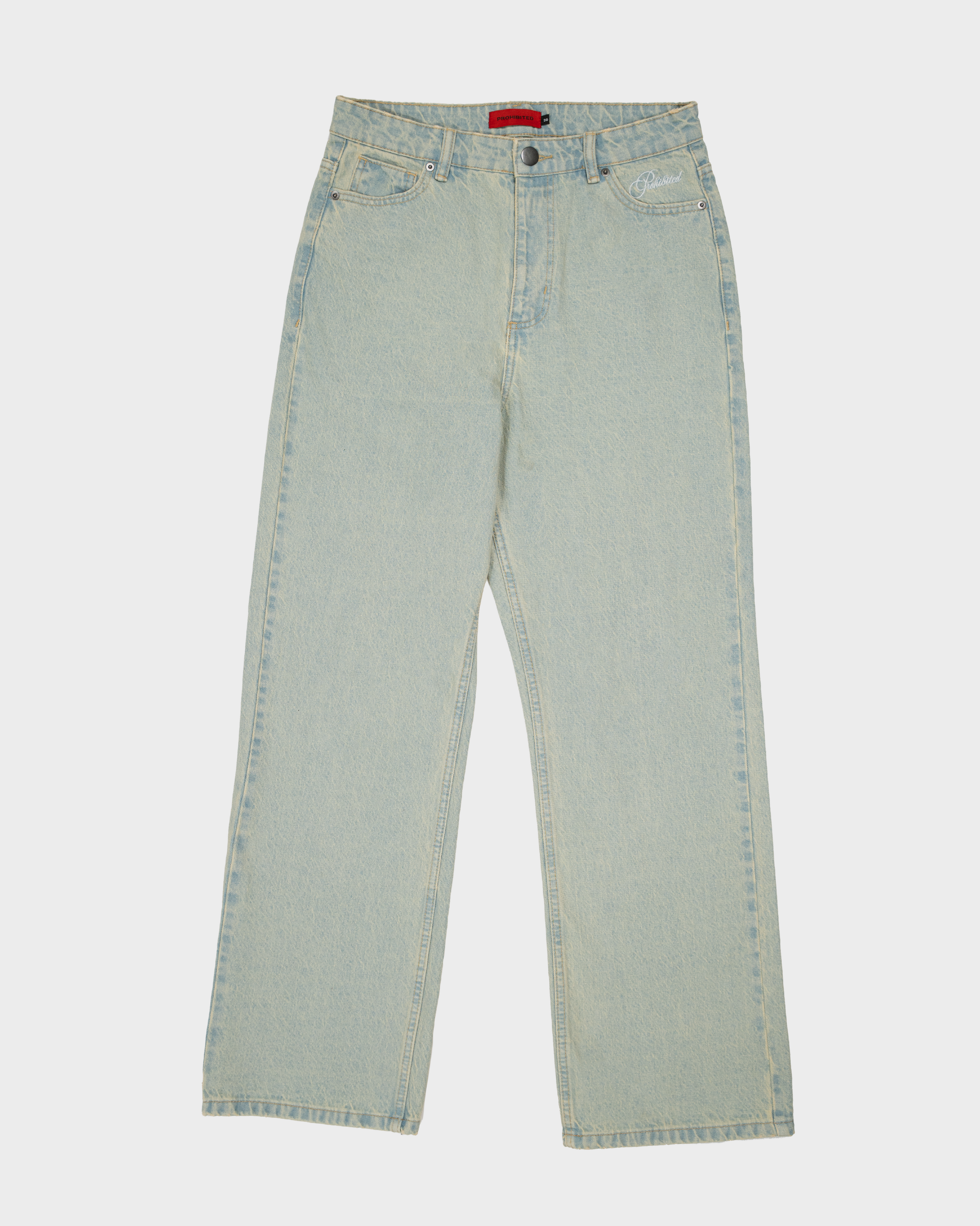 SoHo Baggy Denim Bright Sky