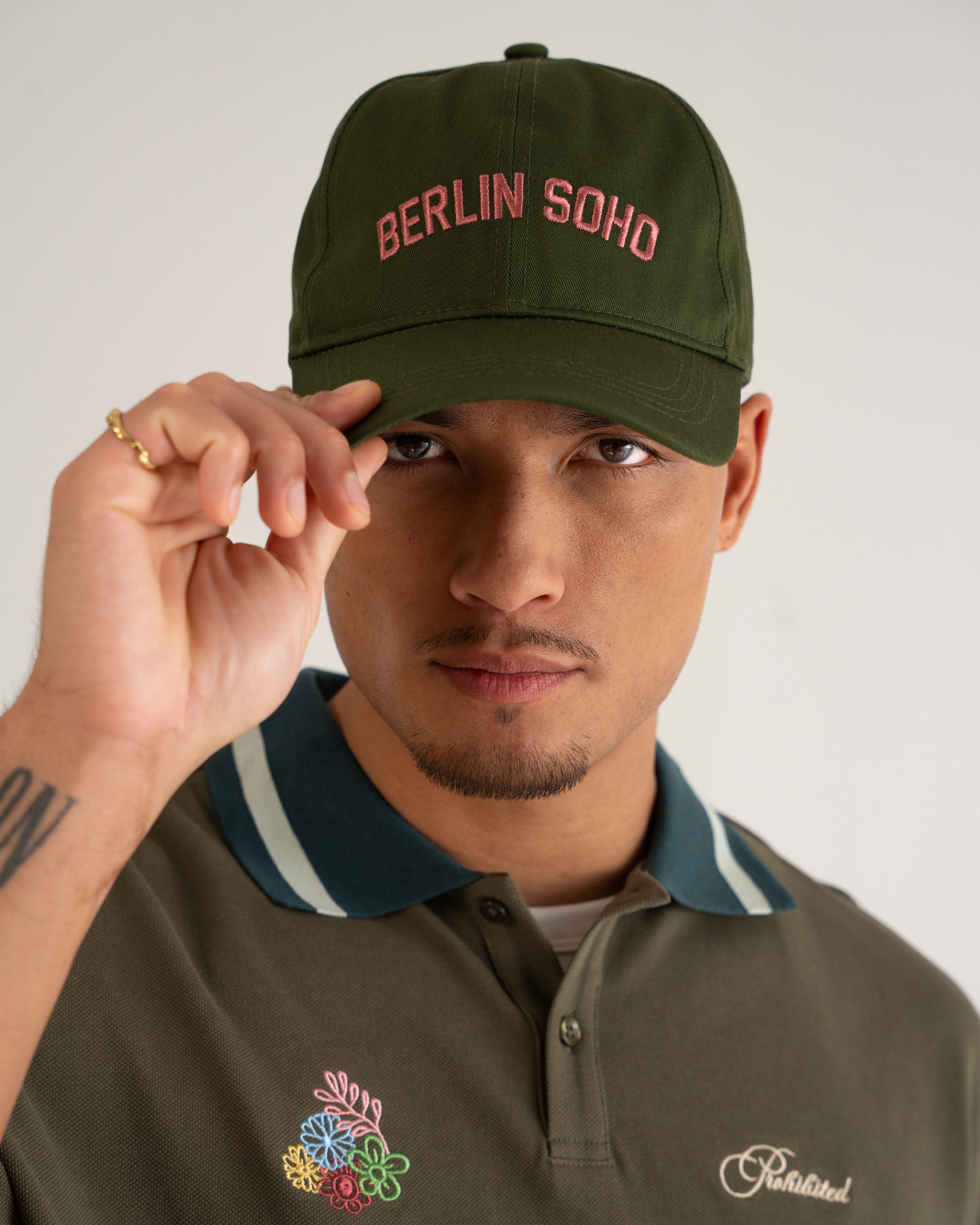 SoHo Cap Vintage Green