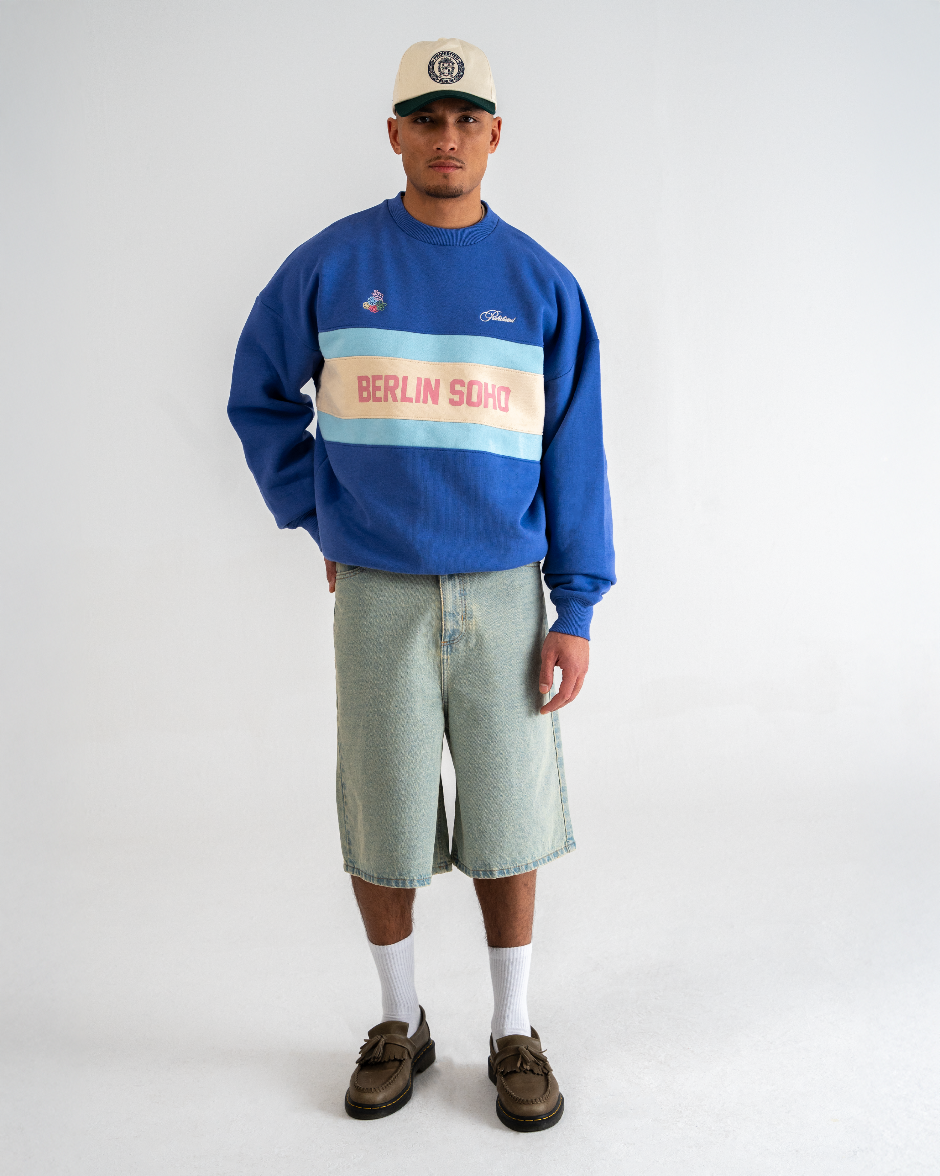 SoHo Crew Neck Vintage Blue