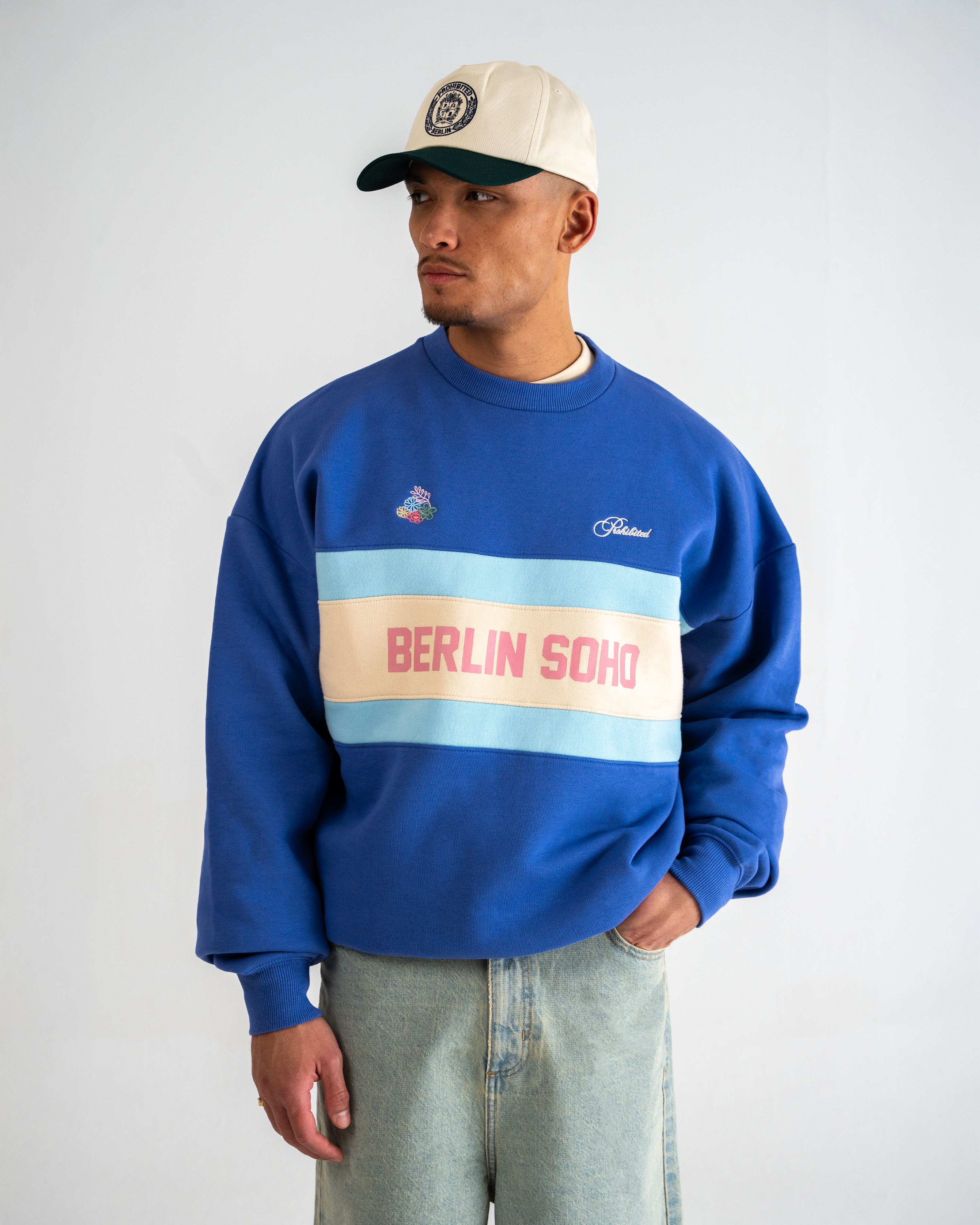 SoHo Crew Neck Vintage Blue