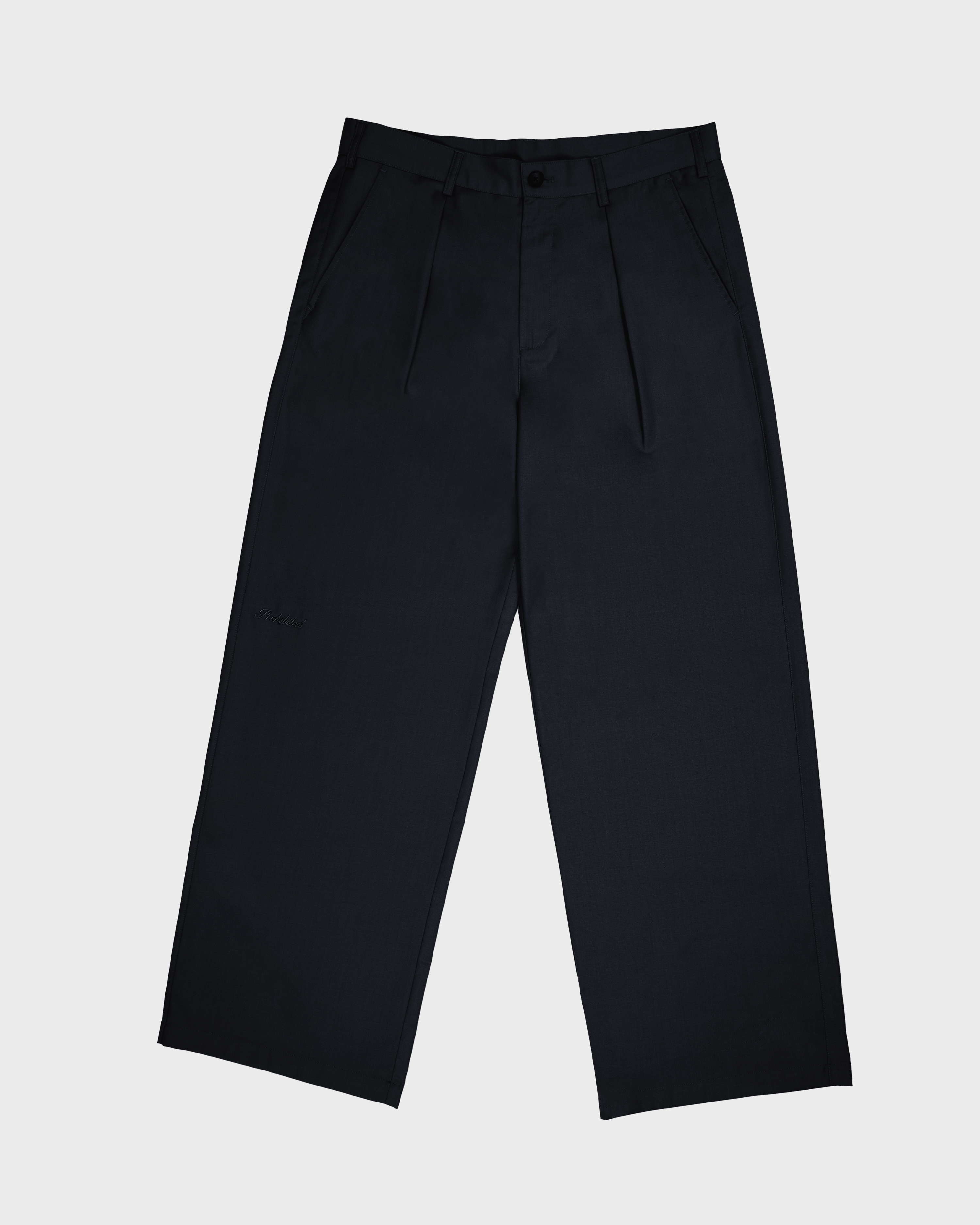 SoHo Pleated Pants Vintage Navy