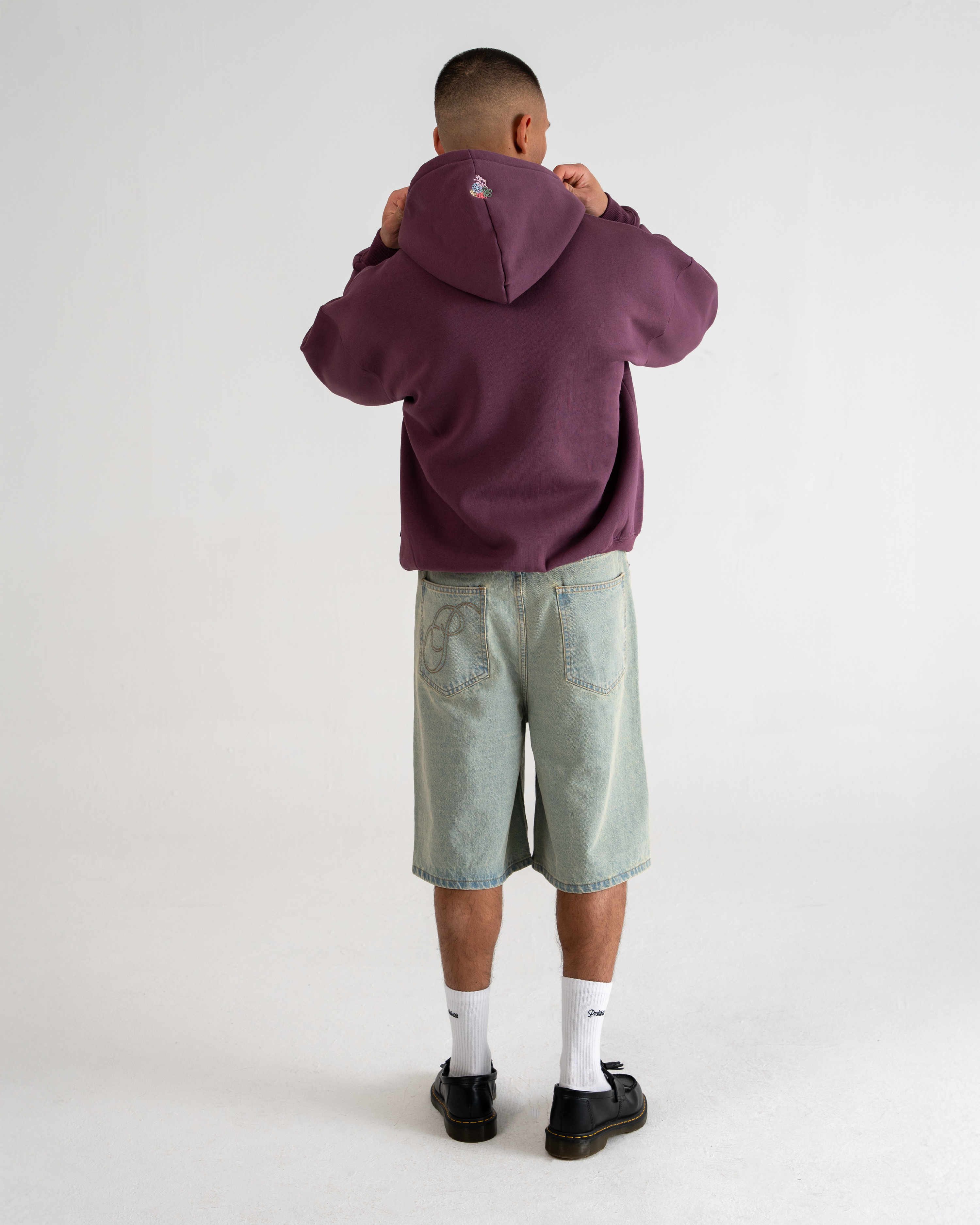 SoHo Zip-Hoodie Plum