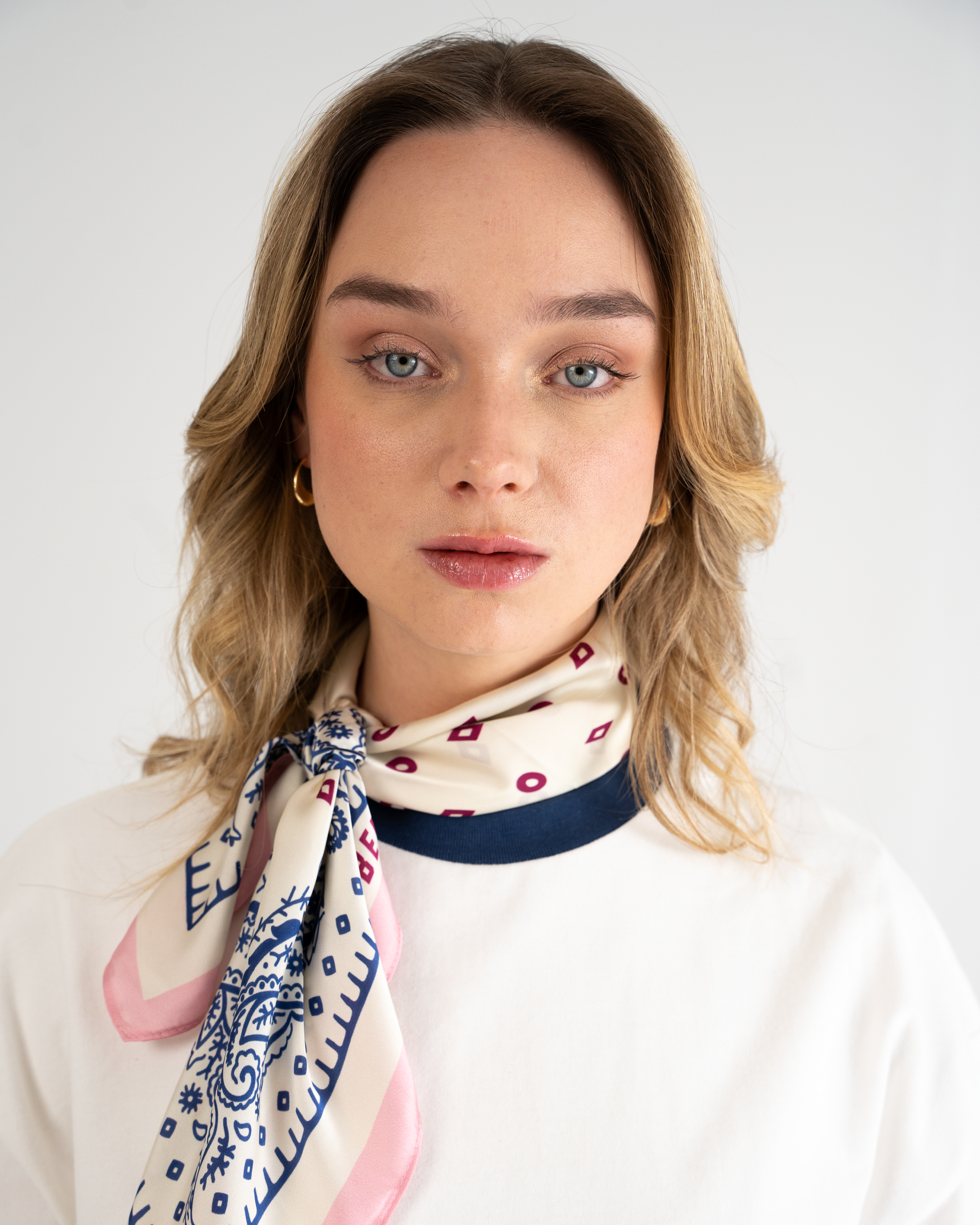 SoHo Scarf Rose