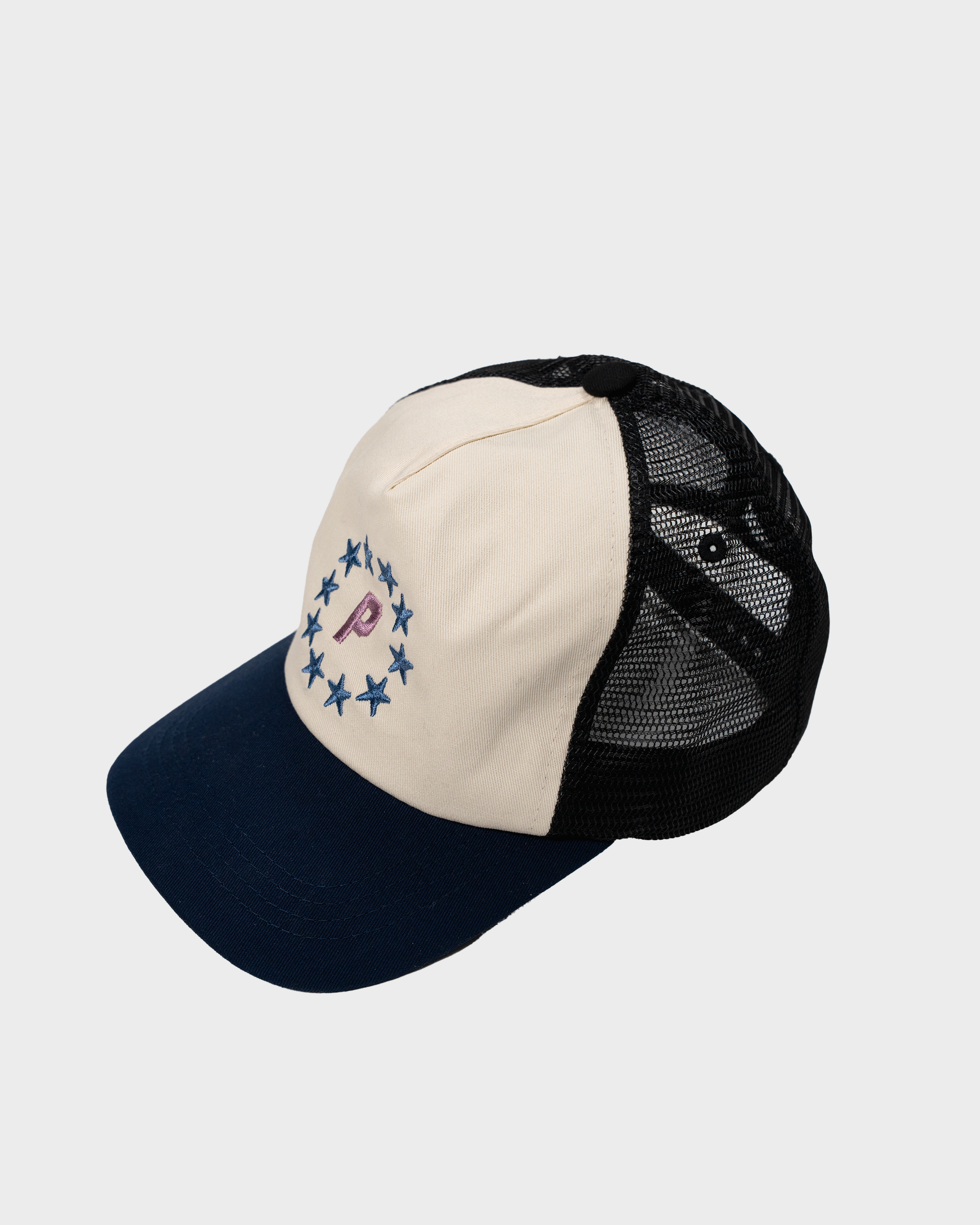 Stars Contrast Cap Midnight Blue