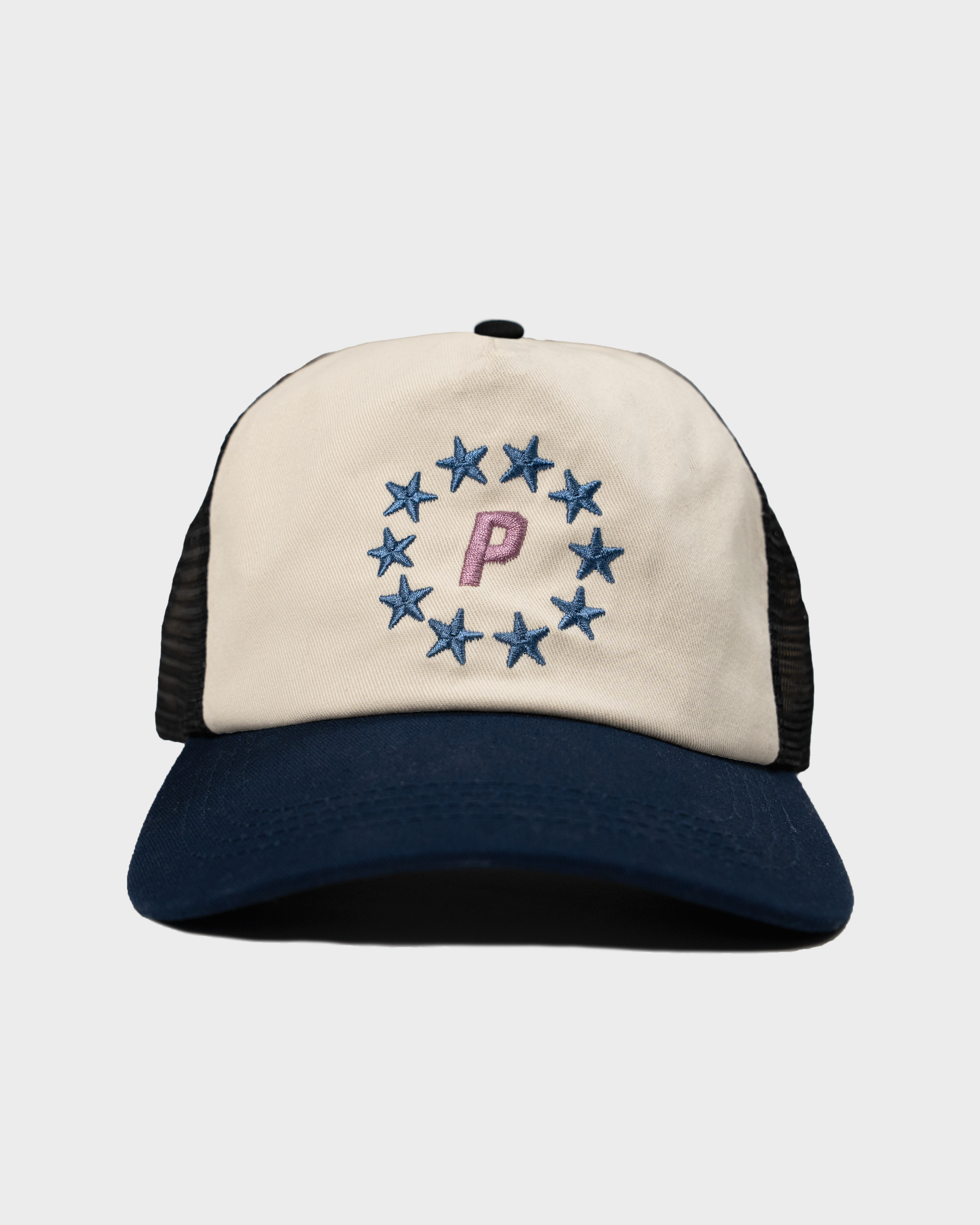 Stars Contrast Cap Midnight Blue