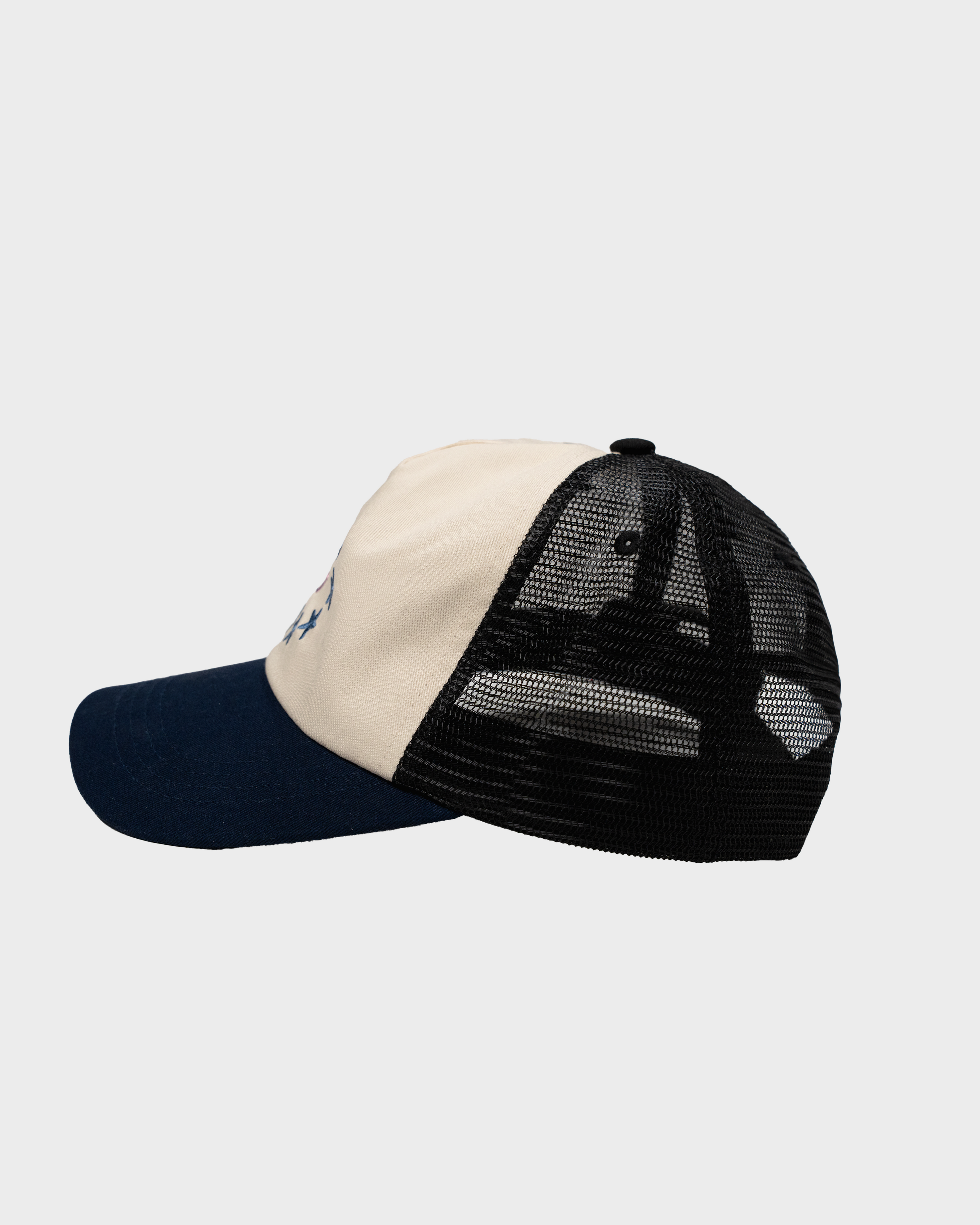 Stars Contrast Cap Midnight Blue