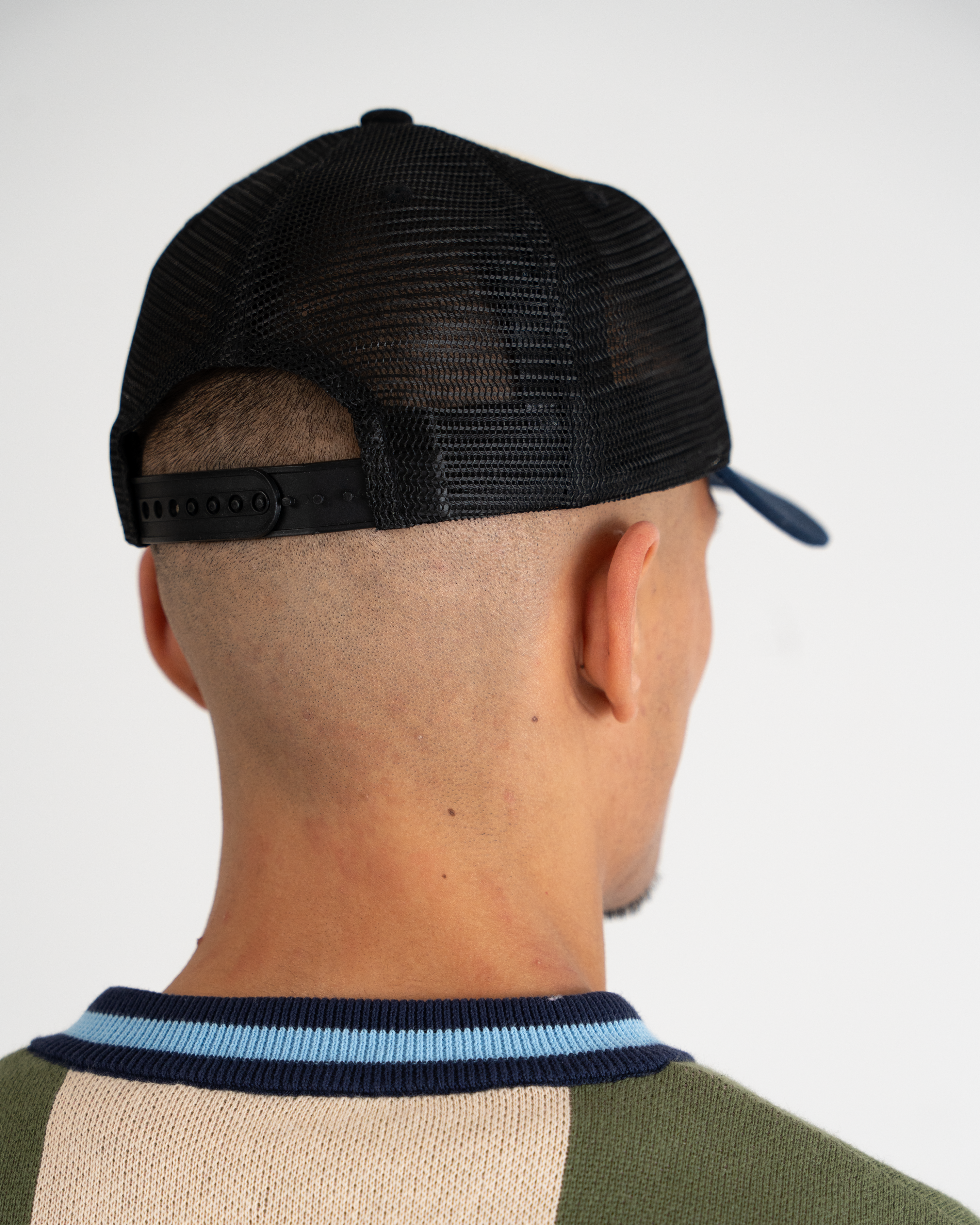 Stars Contrast Cap Midnight Blue