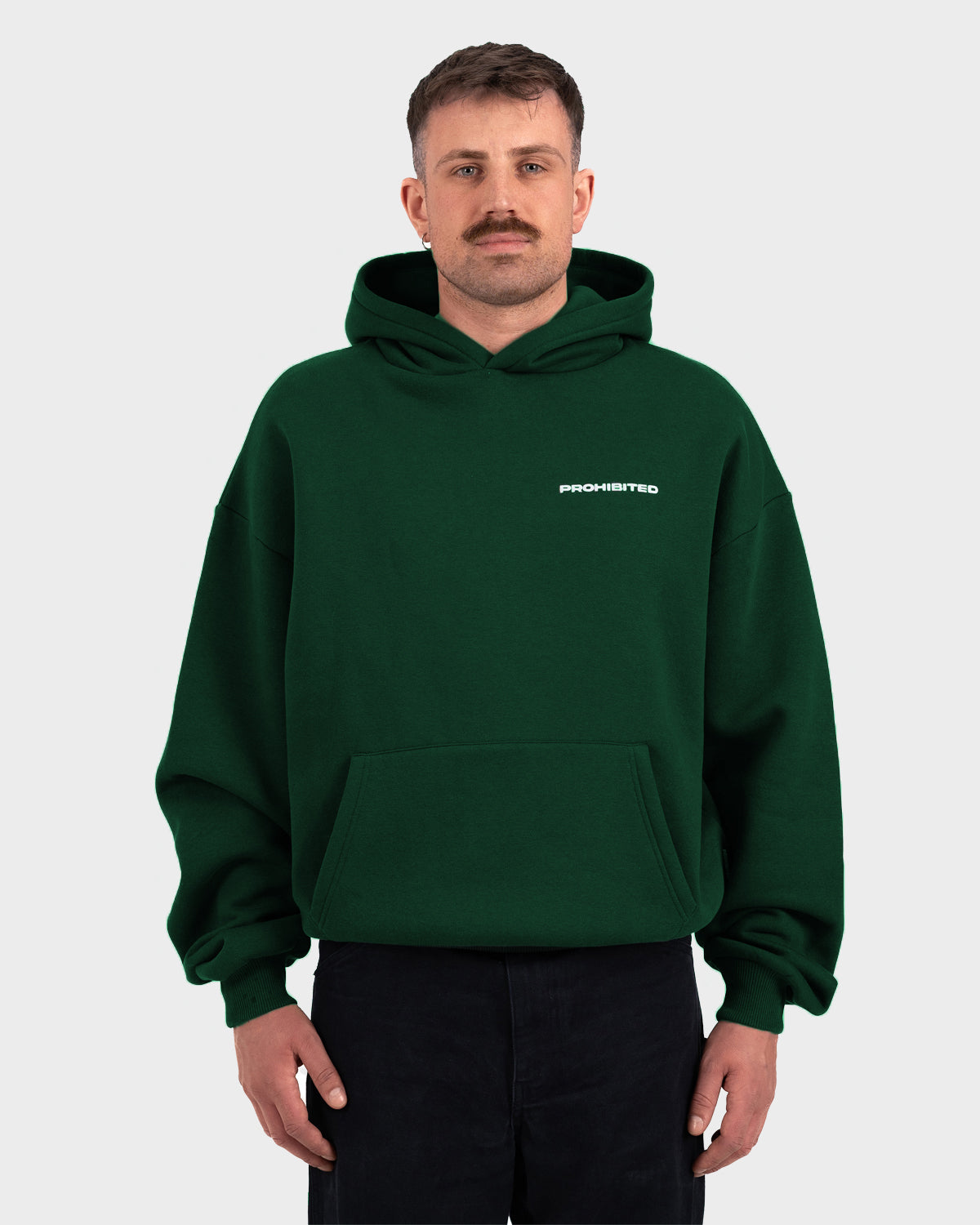 10119 Hoodie British Racing Green