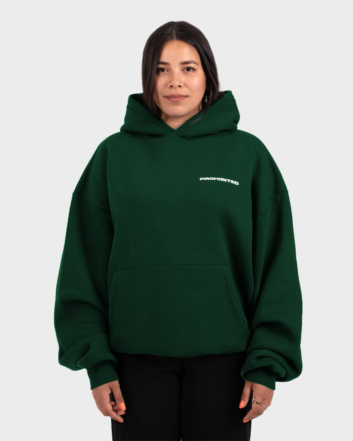 10119 Hoodie British Racing Green