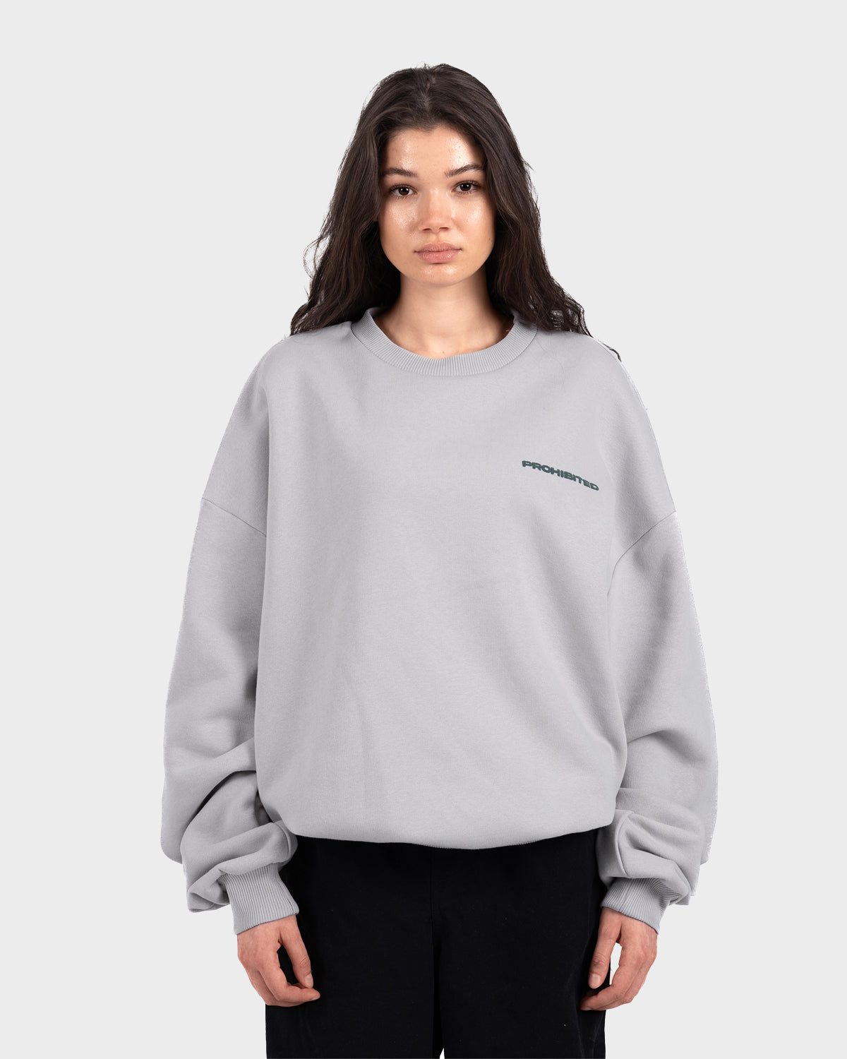 10119 Crew Neck Light-Grey