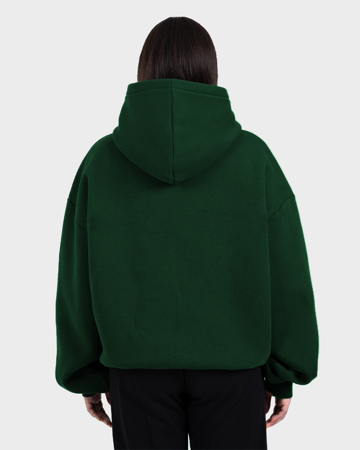 Oversized Hoodie British Racing Green