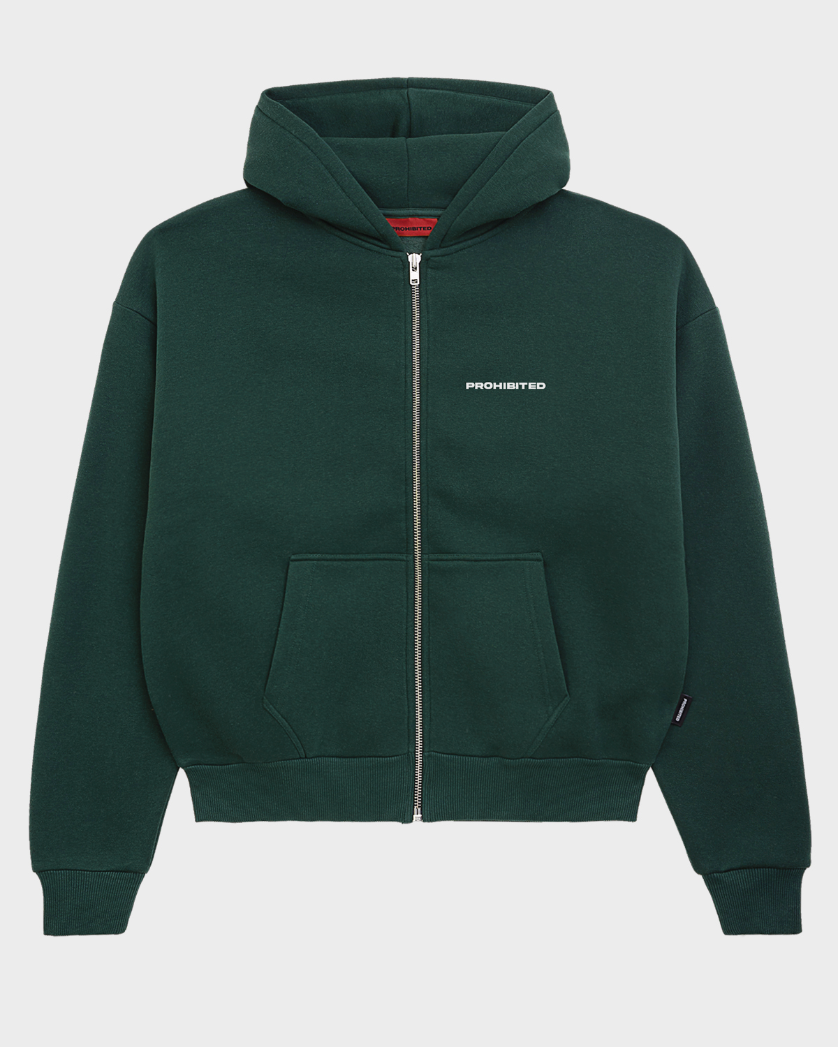 10119 Zip-Hoodie British Racing Green