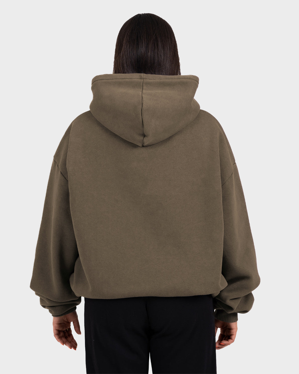 Oversized Hoodie Mokka