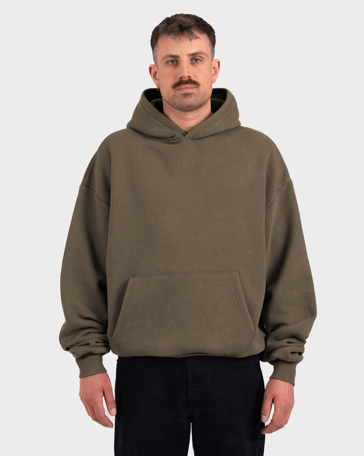 Oversized Hoodie Mokka