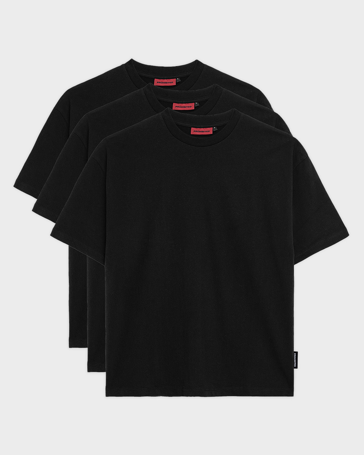 3x Oversized Tee Black