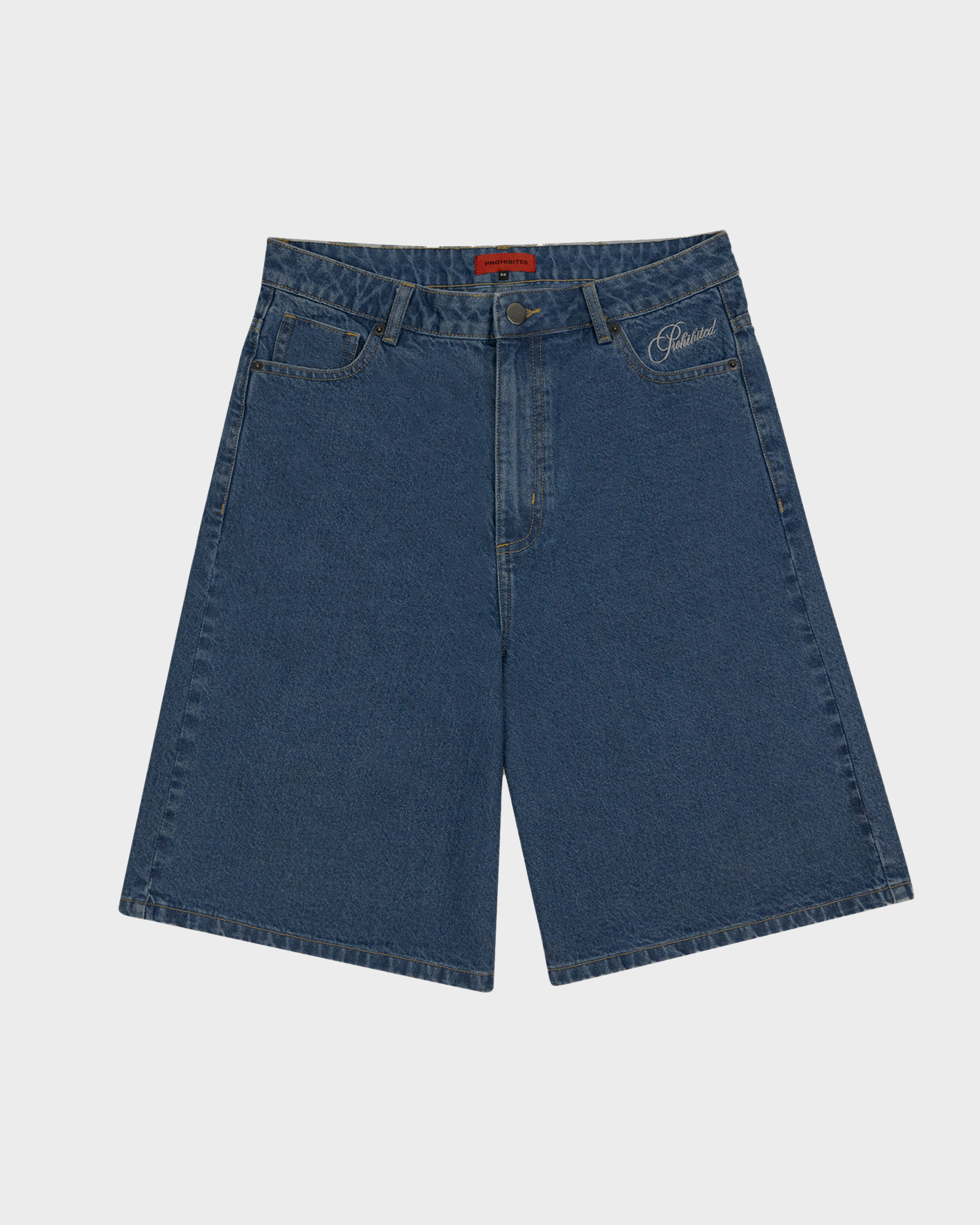 SoHo Jorts Dirty Blue