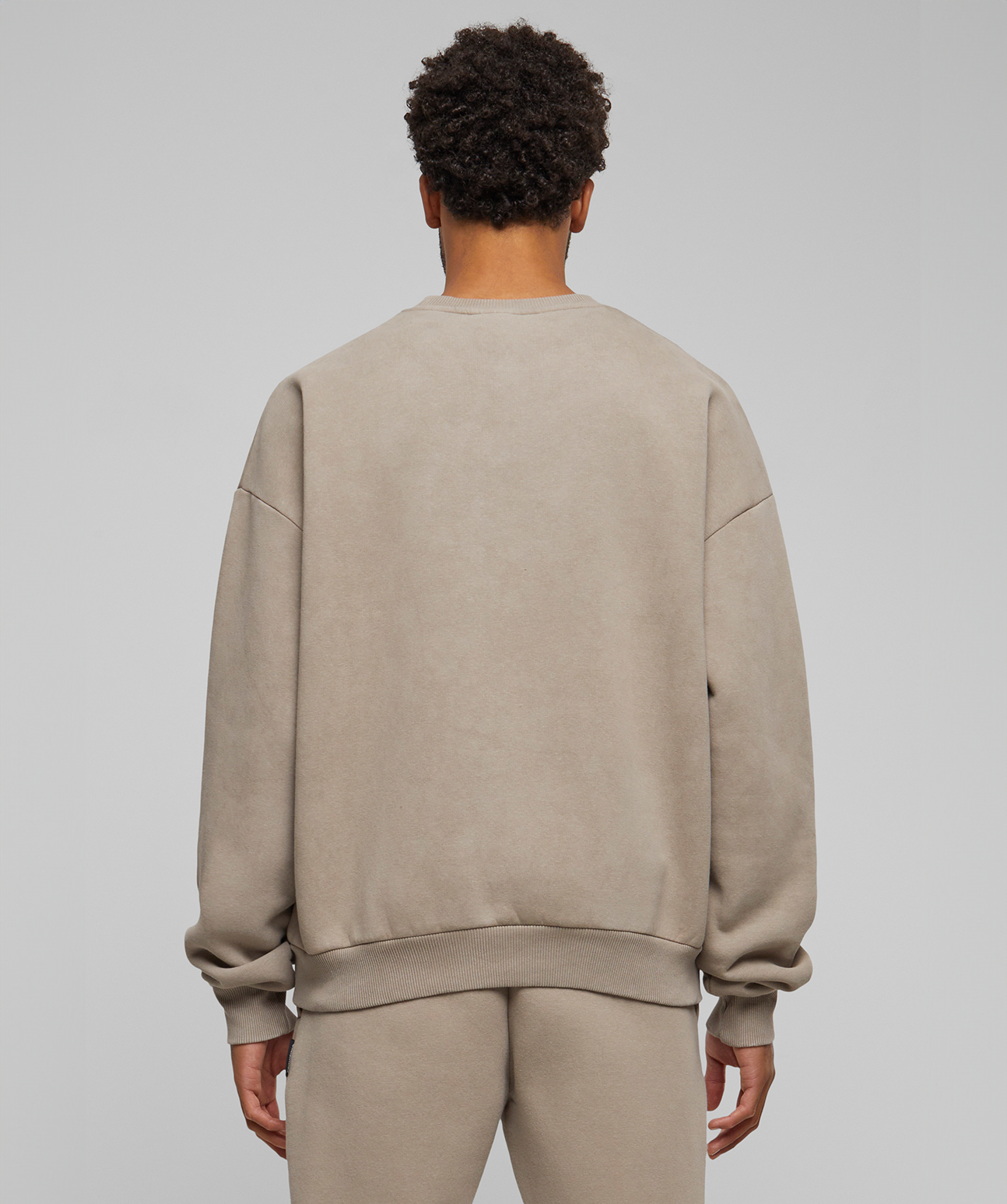 Oversized Crew Neck Sand