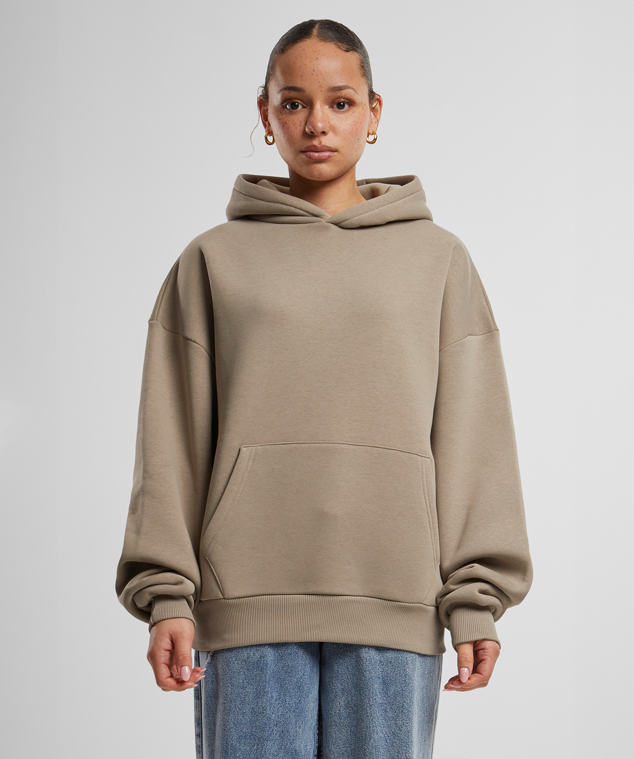 Oversized Hoodie Sand